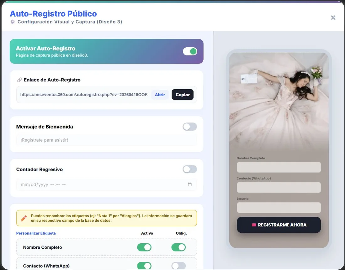 Autoregistro